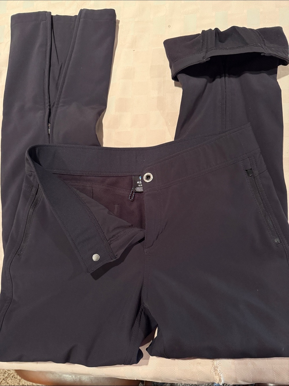 Kuhl Women's Black Performance Fleece lined Pants